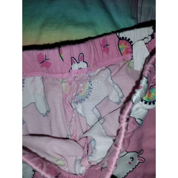 Girls Rainbow Llama Summer Outfit‎ Size 5t - Picture 4 of 4